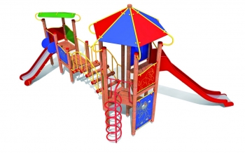 Vaikų žaidimų aikštelės. "Pilies bokštas 09"