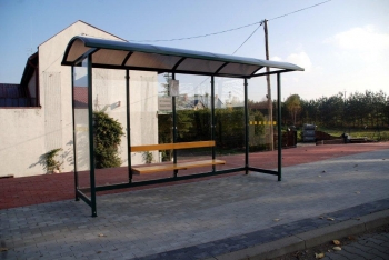 Viešojo transporto, autobusų stotelės, "Topazas"