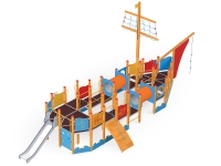 Vaikų žaidimų aikštelė "Laivas"