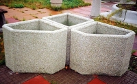 Lauko vazonas betoninis INV68/73