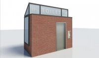 Automatinio tualeto dizainas Berla
